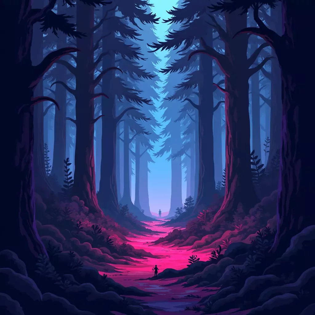 Générateur d'images Forêt par IA - Forêt 2