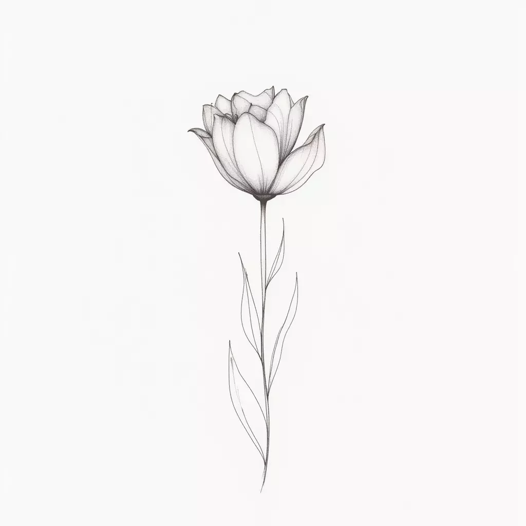 Générateur d'images Tatouage de fleur de naissance par IA gratuit - Tatouage de fleur de naissance 1