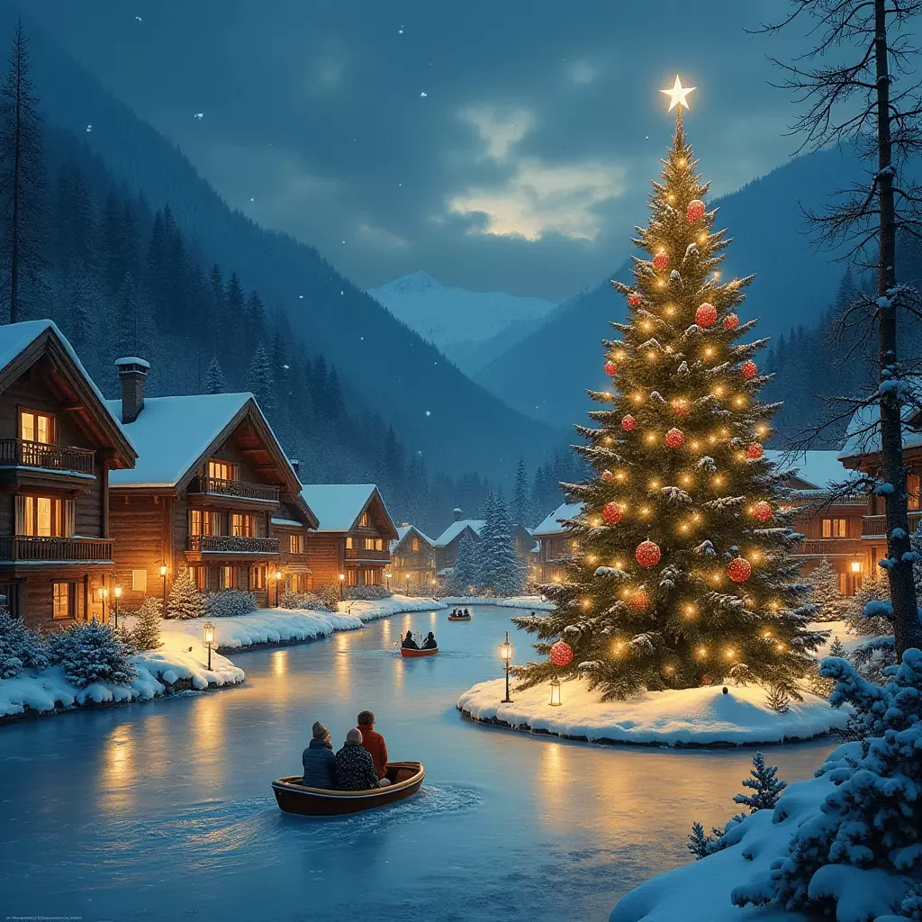 Kostenloser KI-Weihnachtskarte-Generator - Weihnachtskarte 1