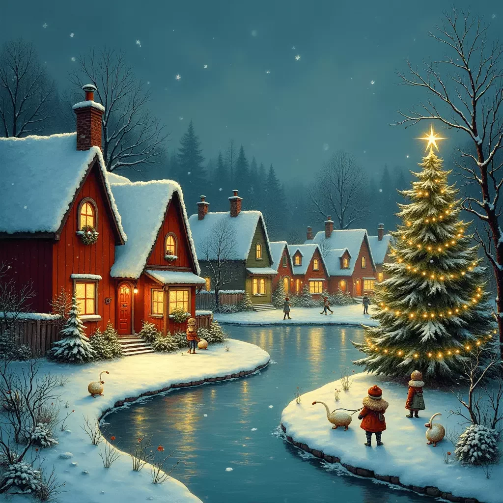 Kostenloser KI-Weihnachtskarte-Generator - Weihnachtskarte 2