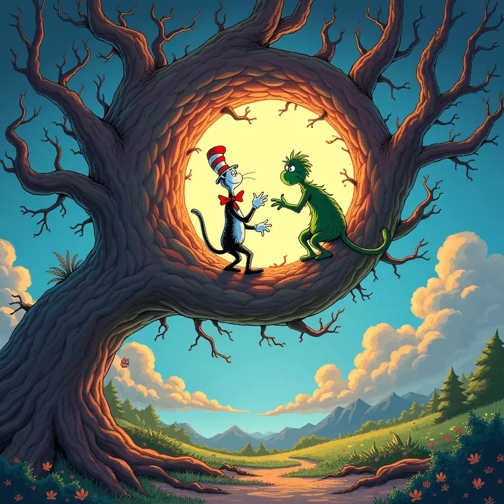 Générateur d'images Dr Seuss par IA gratuit - Dr Seuss 1