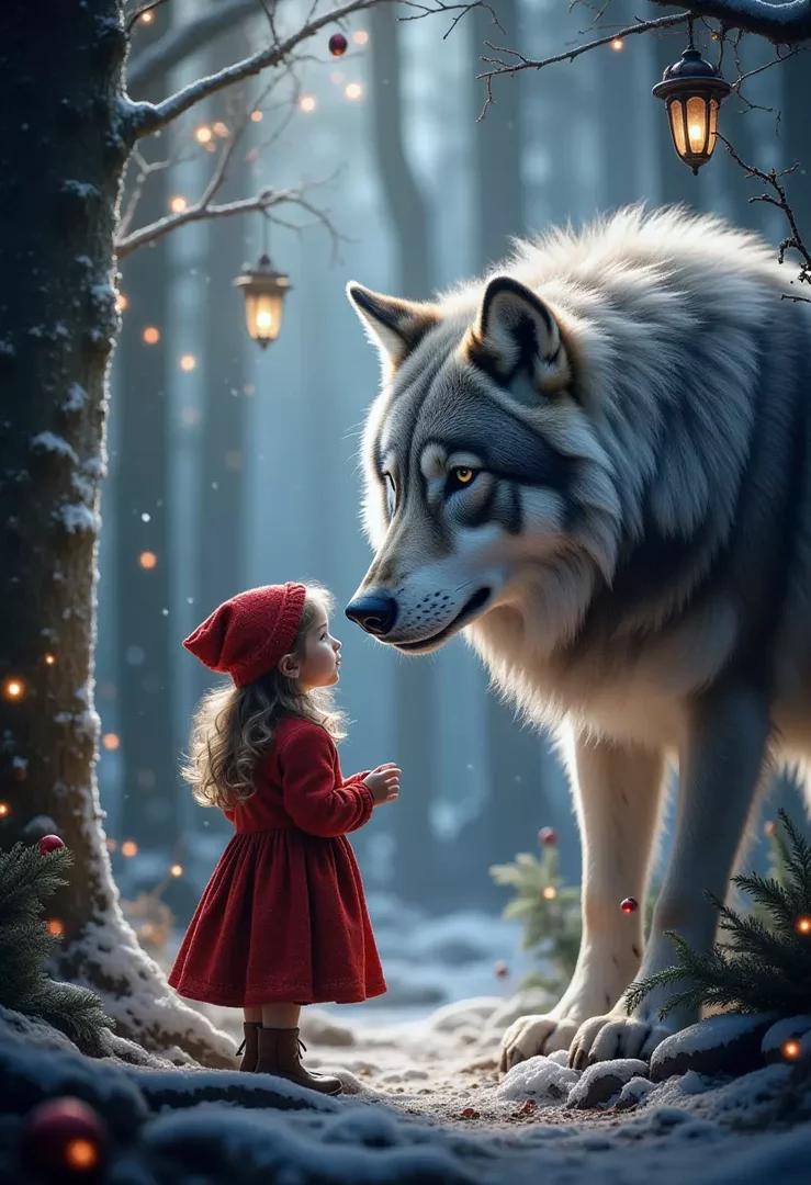 Kostenloser Flux-KI-Bildgenerator - Wolf