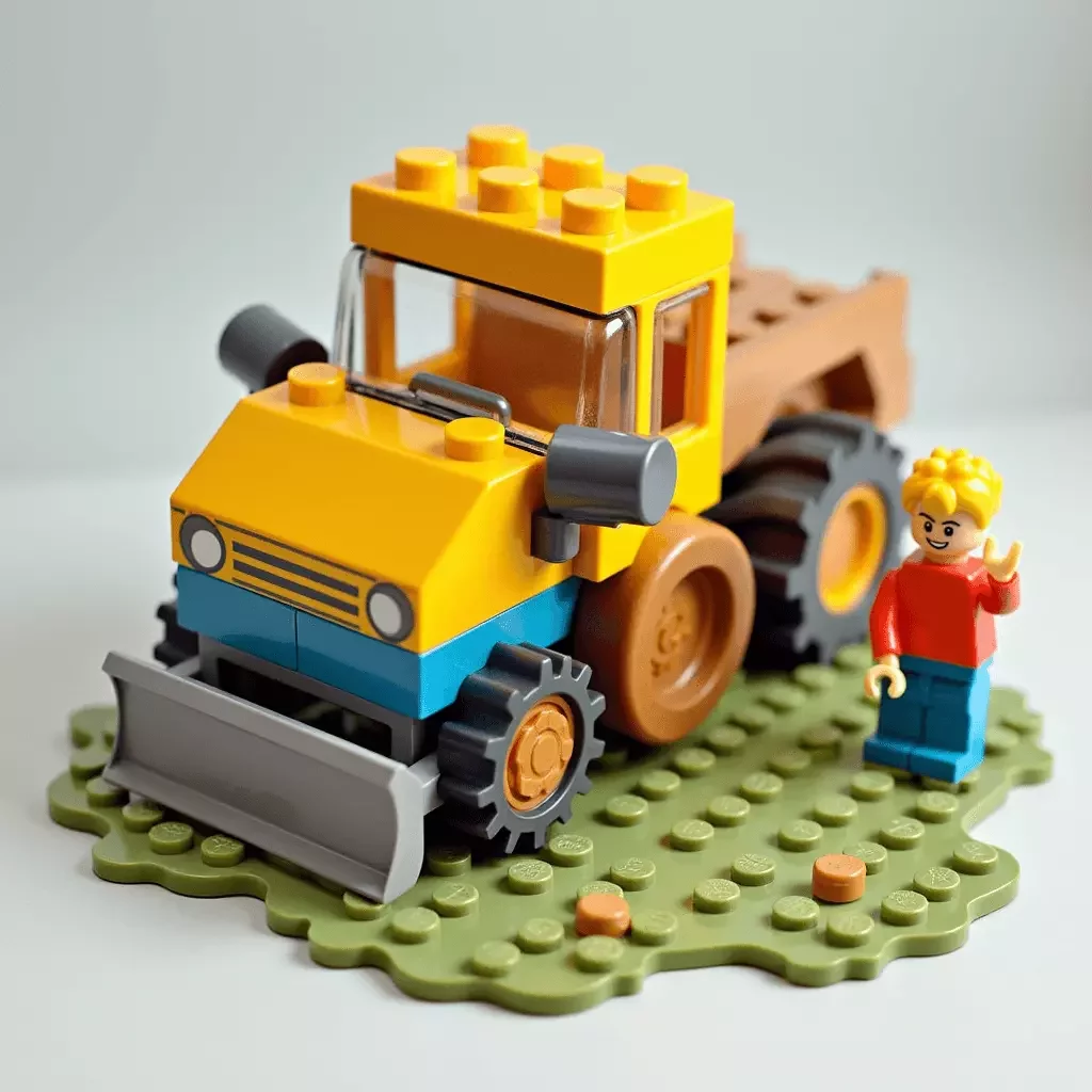 Generador de coche de Lego con IA gratis - coche de Lego 1