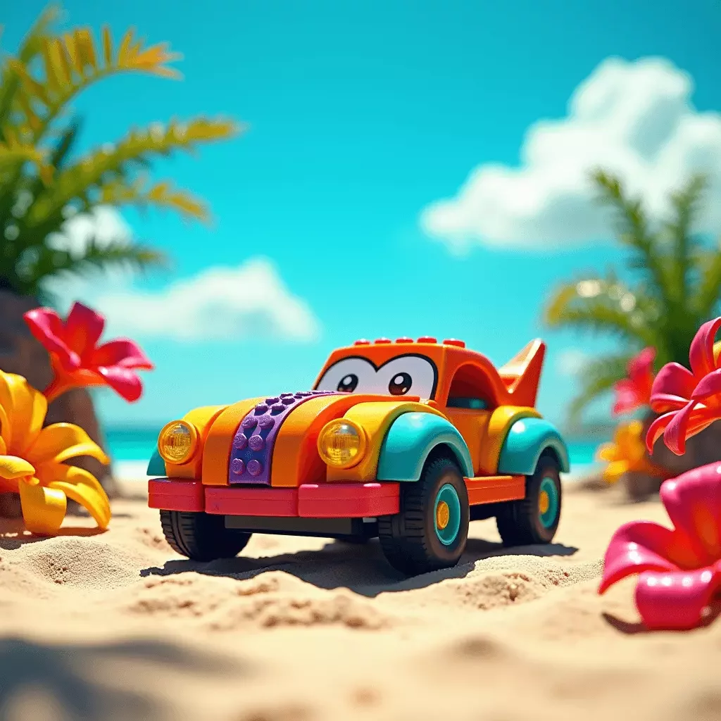 Generador de coche de Lego con IA gratis - coche de Lego 5