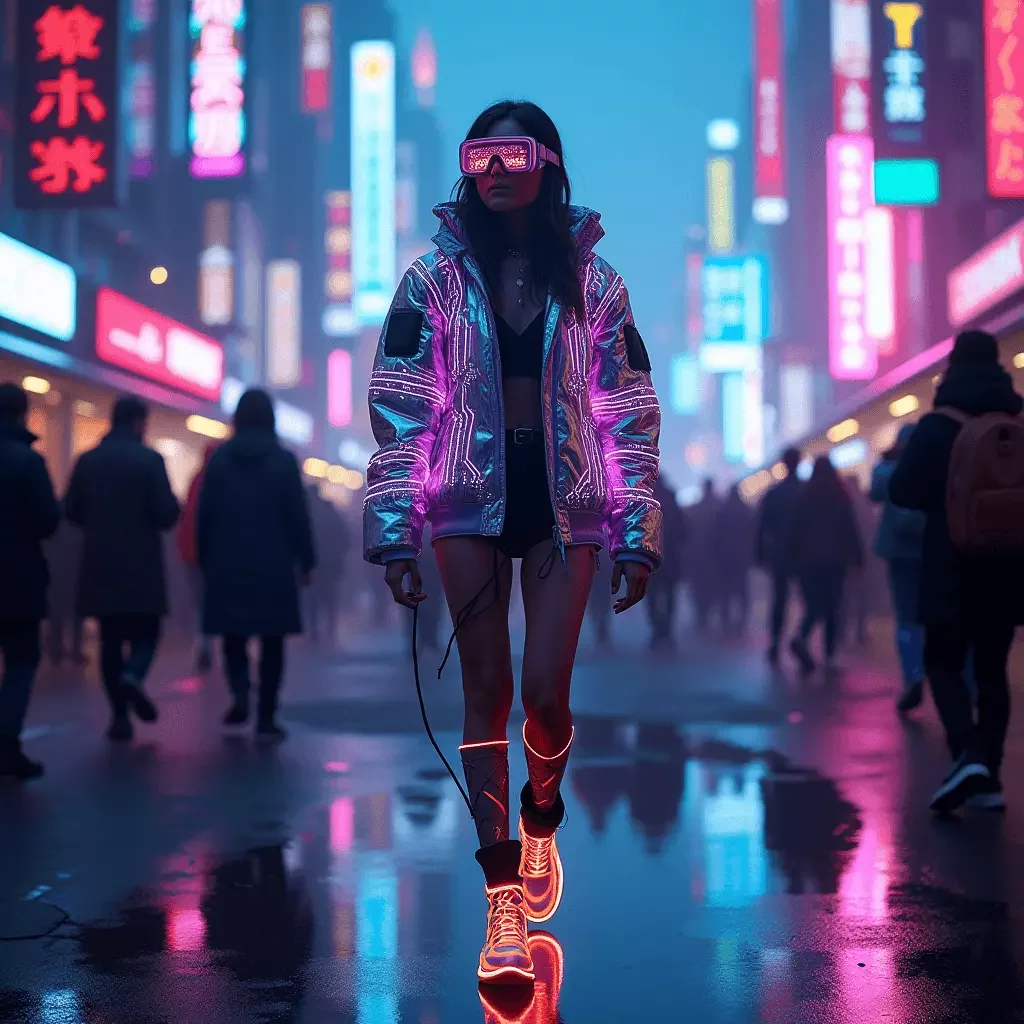 Kostenloser KI-Neonpunk-Generator - Neonpunk 2
