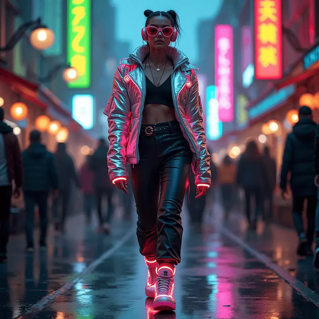 Kostenloser KI-Neonpunk-Generator - Neonpunk 3