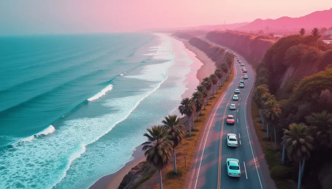 Generador de Pacific Coast Highway con IA gratis - Pacific Coast Highway 1
