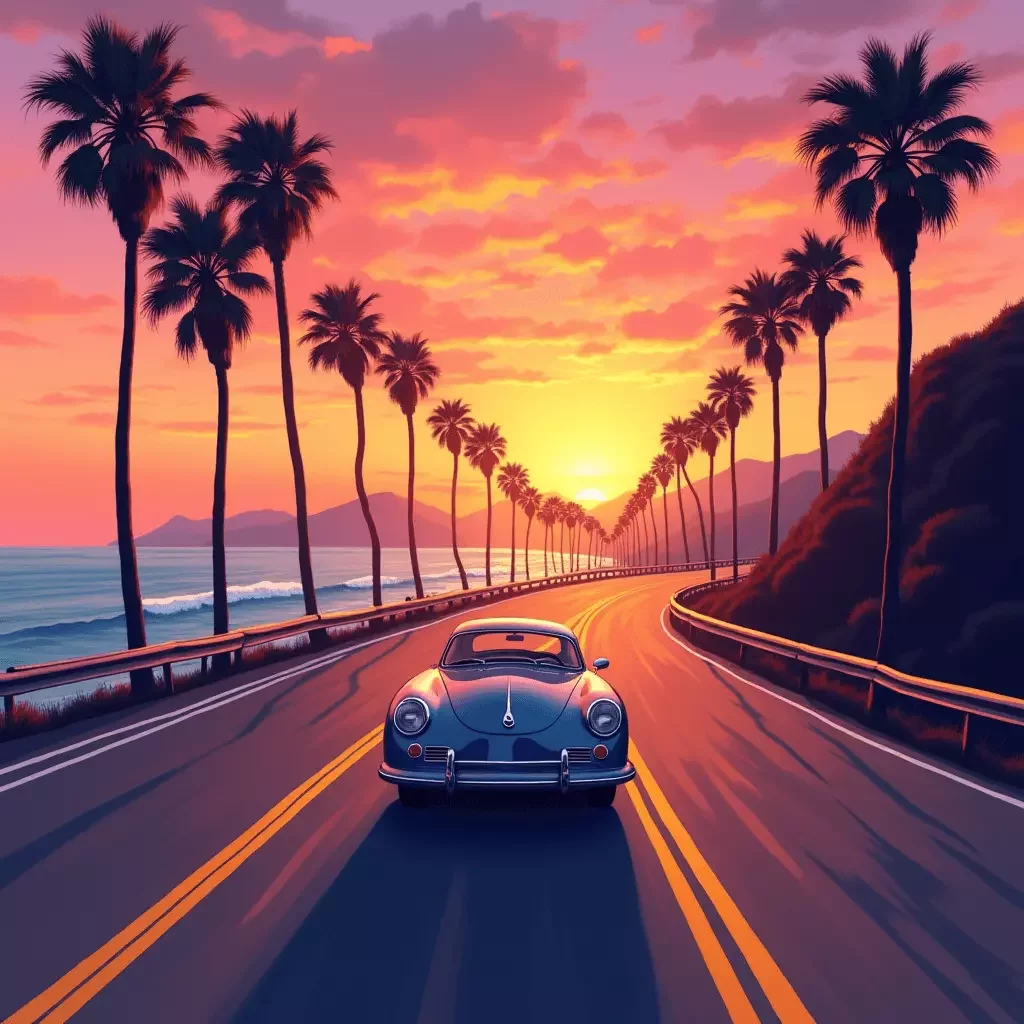 Generador de Pacific Coast Highway con IA gratis - Pacific Coast Highway 4