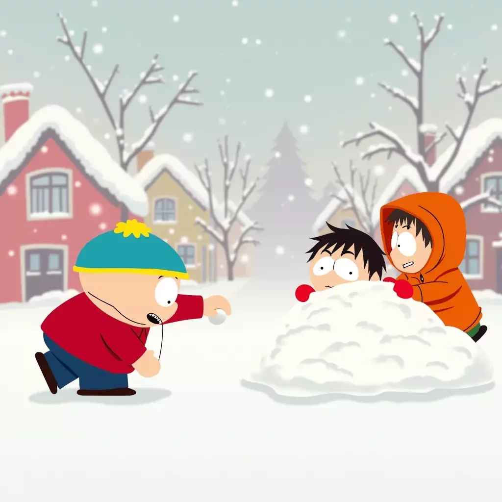 Générateur d'images Art South Park par IA gratuit - Art South Park 3
