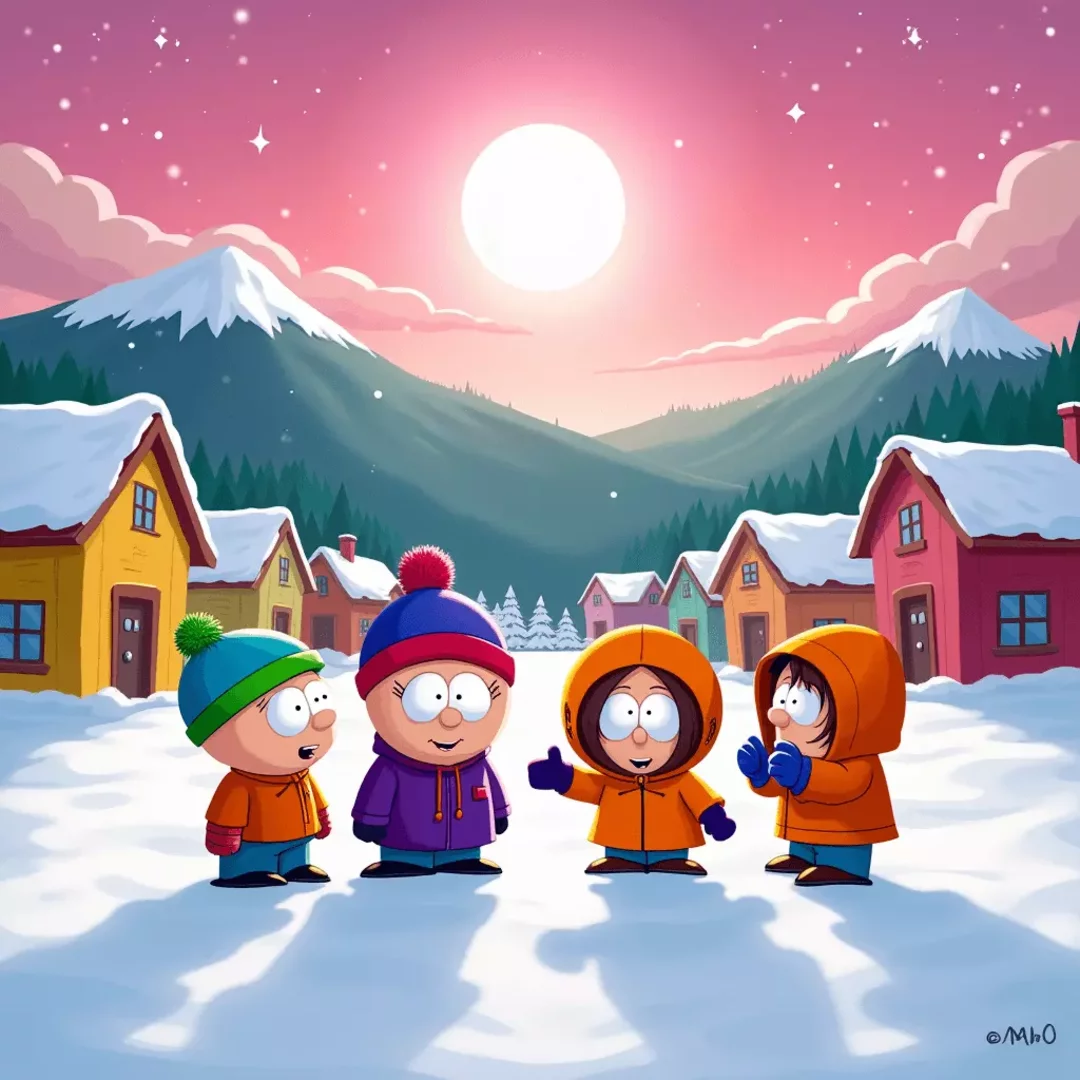 Générateur d'images Art South Park par IA gratuit