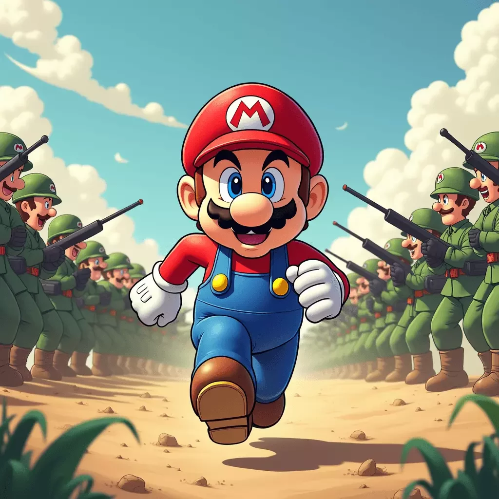 Générateur d'images Super Mario par IA gratuit - Super Mario 3