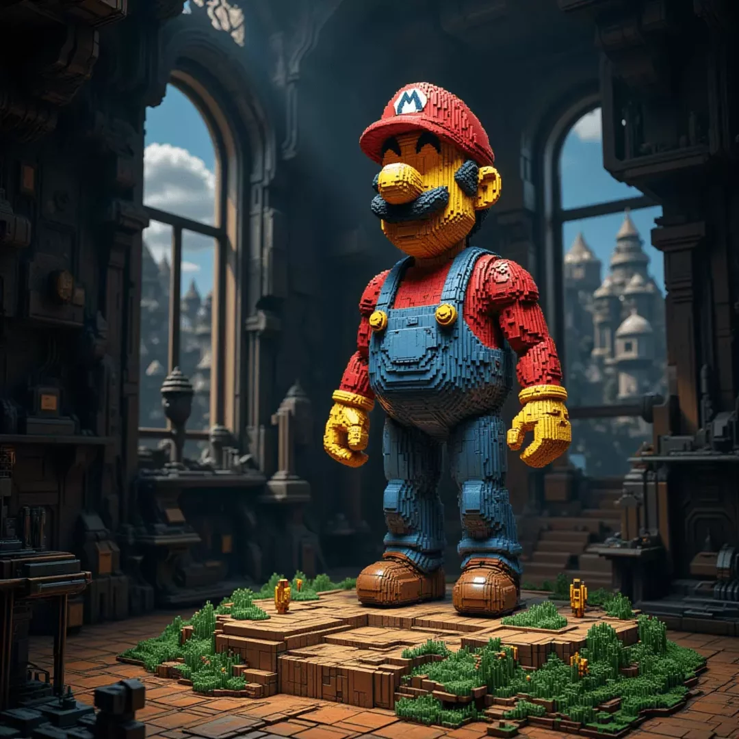 Générateur d'images Super Mario par IA gratuit