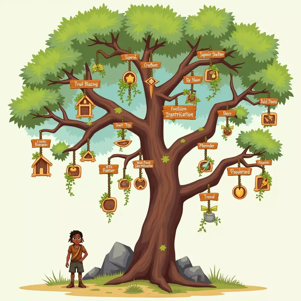 AI Game skill tree Generator - Game skill tree 4