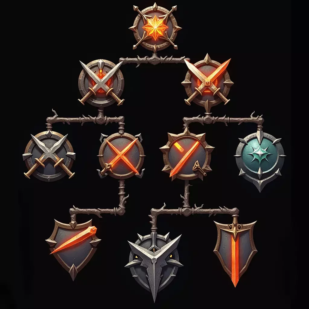 AI Game skill tree Generator - Game skill tree 5