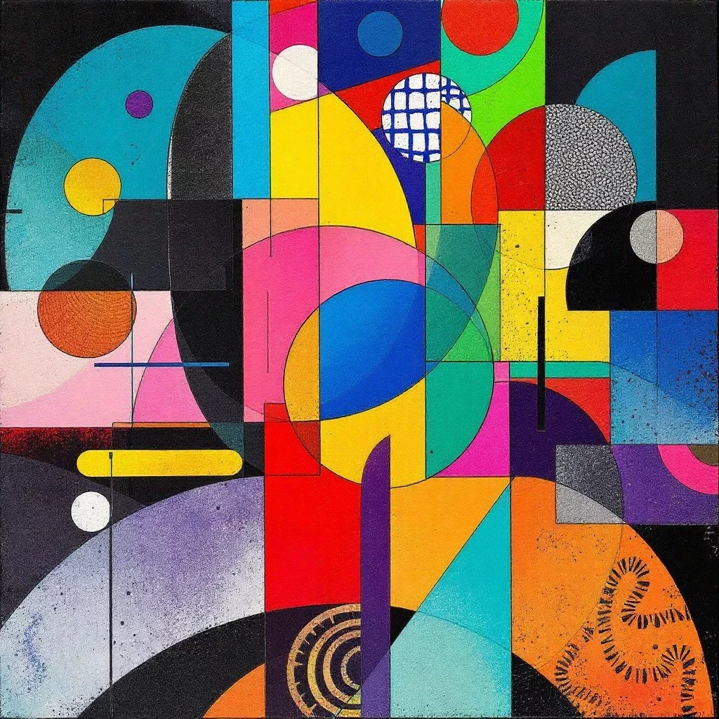 KI-geometrische Kunst-Generator - geometrische Kunst 2
