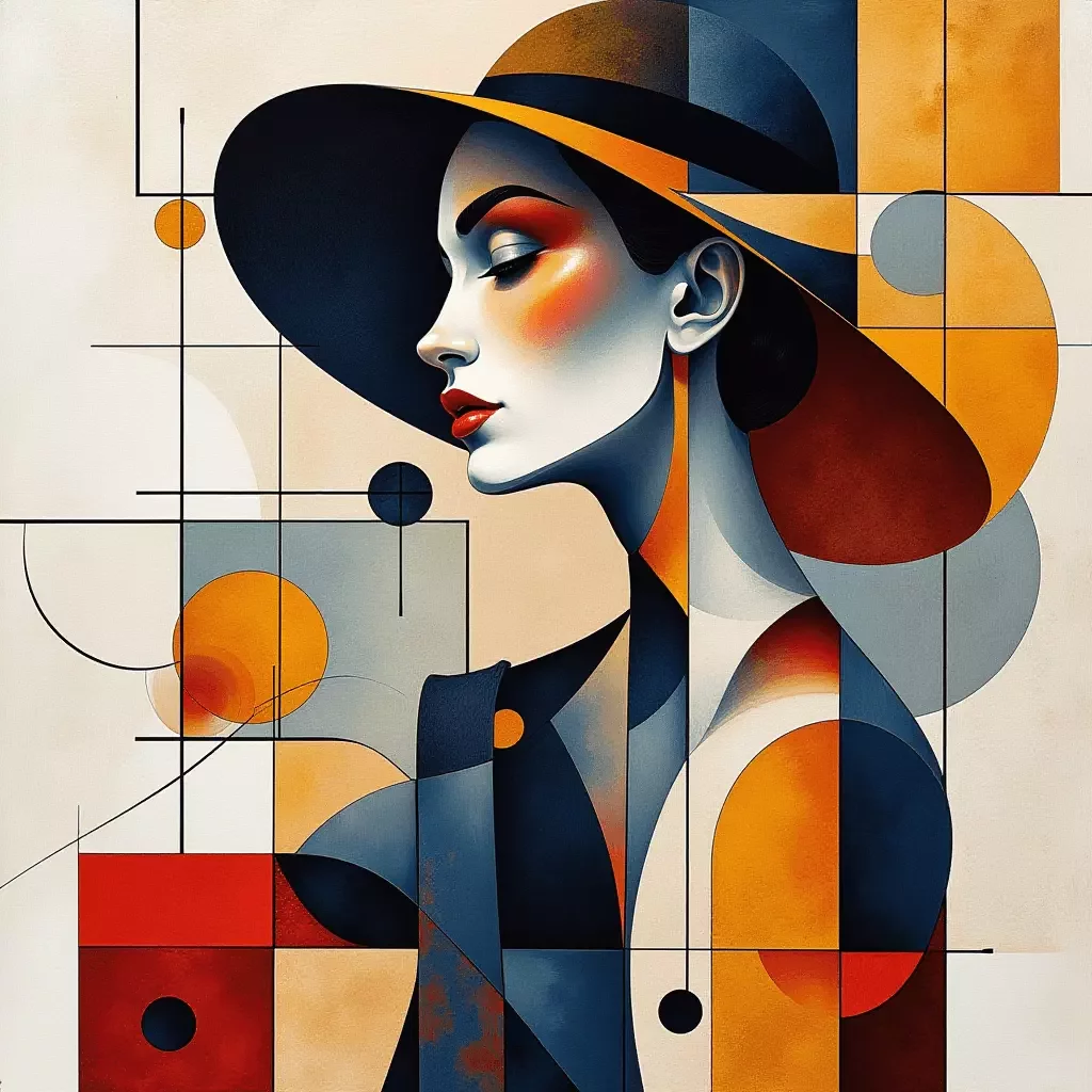 KI-geometrische Kunst-Generator - geometrische Kunst 4