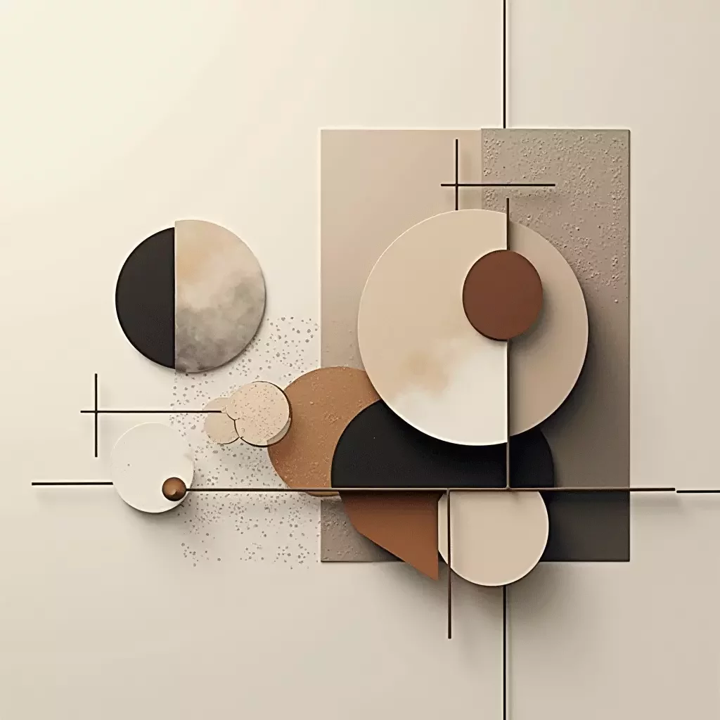 KI-geometrische Kunst-Generator - geometrische Kunst 5
