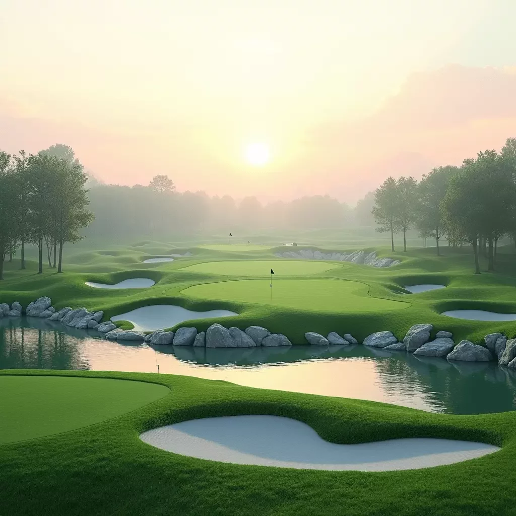 AI Golf Course Generator - Golf Course 1