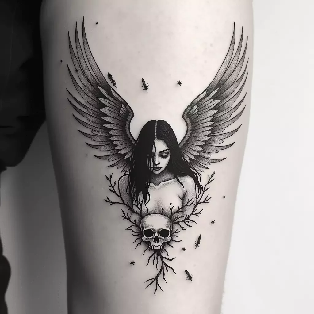 Generador de tatuaje gótico con IA - tatuaje gótico 3