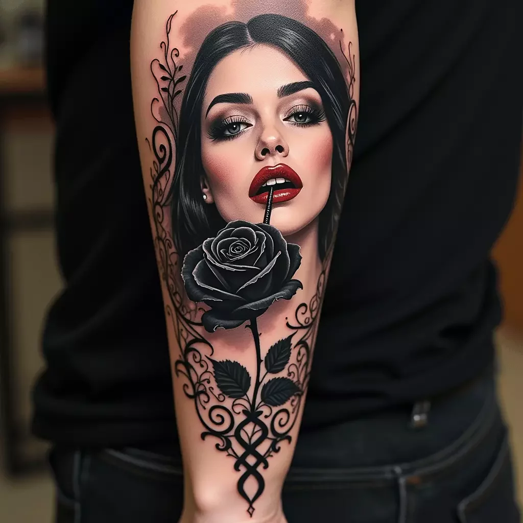 Generador de tatuaje gótico con IA - tatuaje gótico 5
