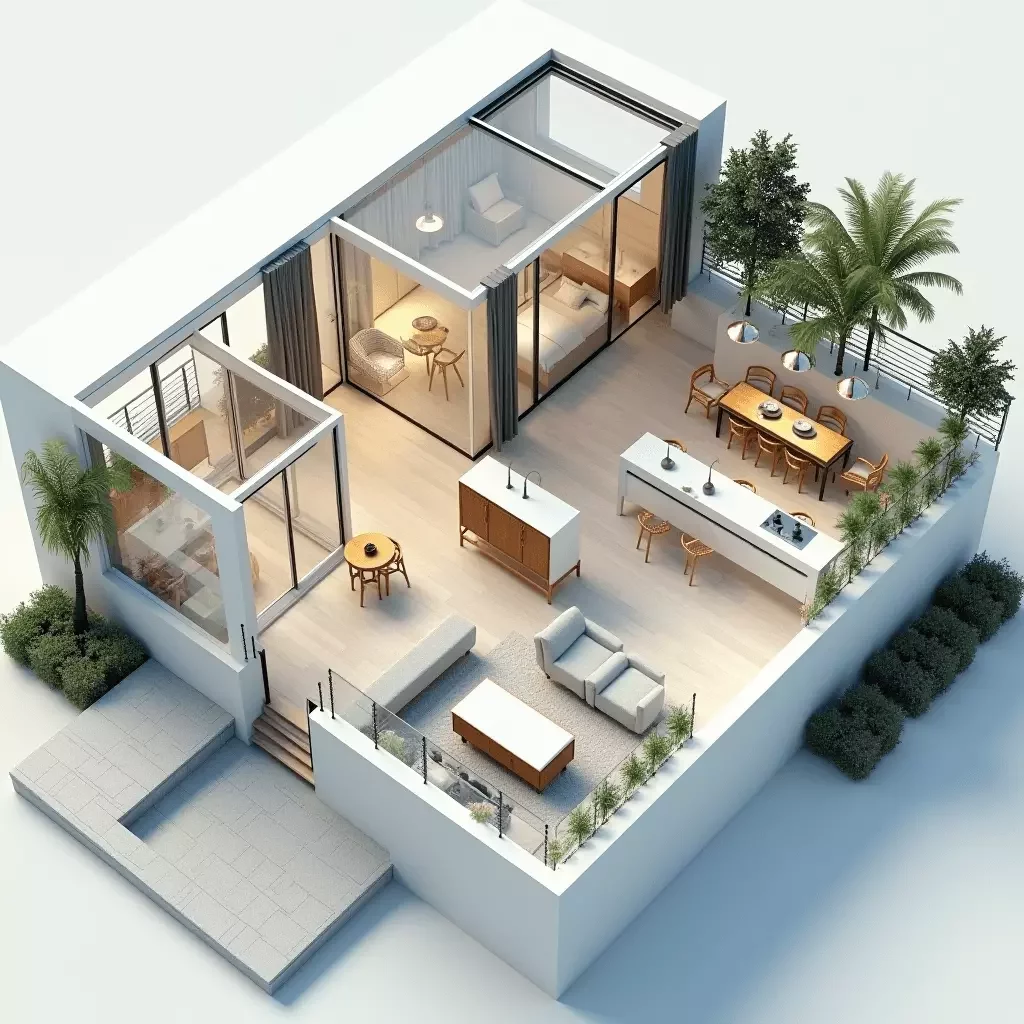 KI-Hausgrundriss-Generator - Hausgrundriss 2