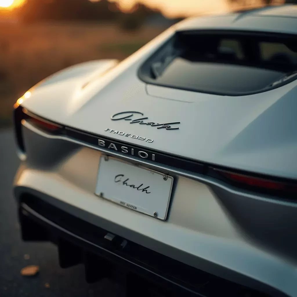 AI License plate Generator - License plate 3