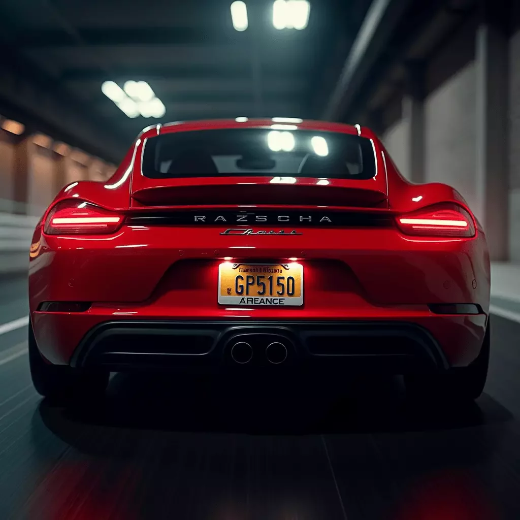 AI License plate Generator - License plate 4