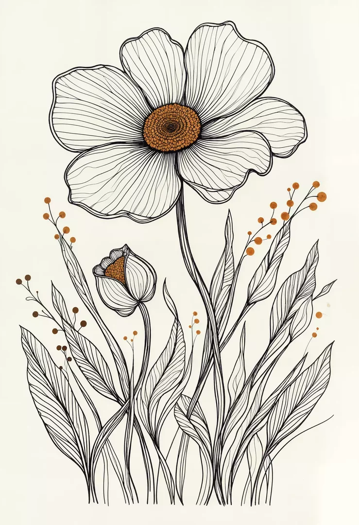 Générateur d'images Dessin au trait par IA - Dessin au trait 5