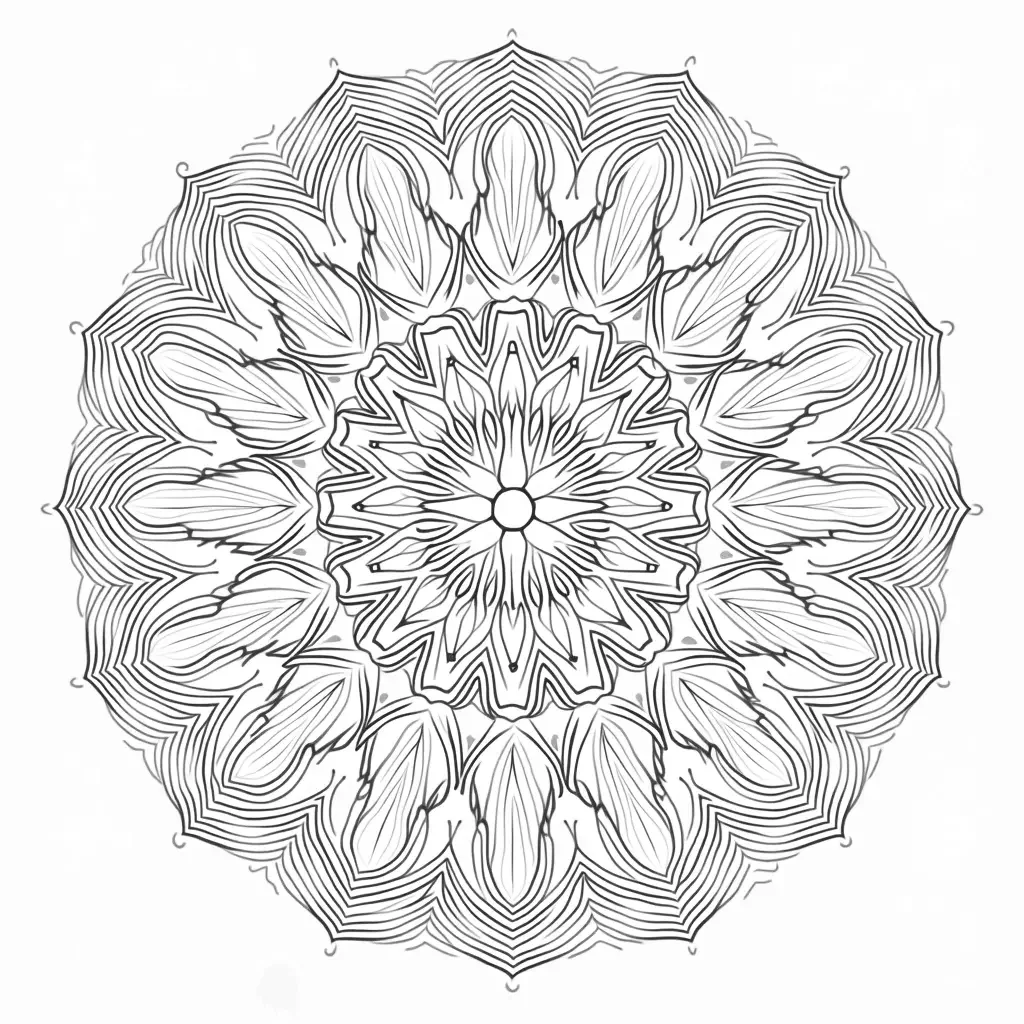 KI-Mandala-Generator - Mandala 2