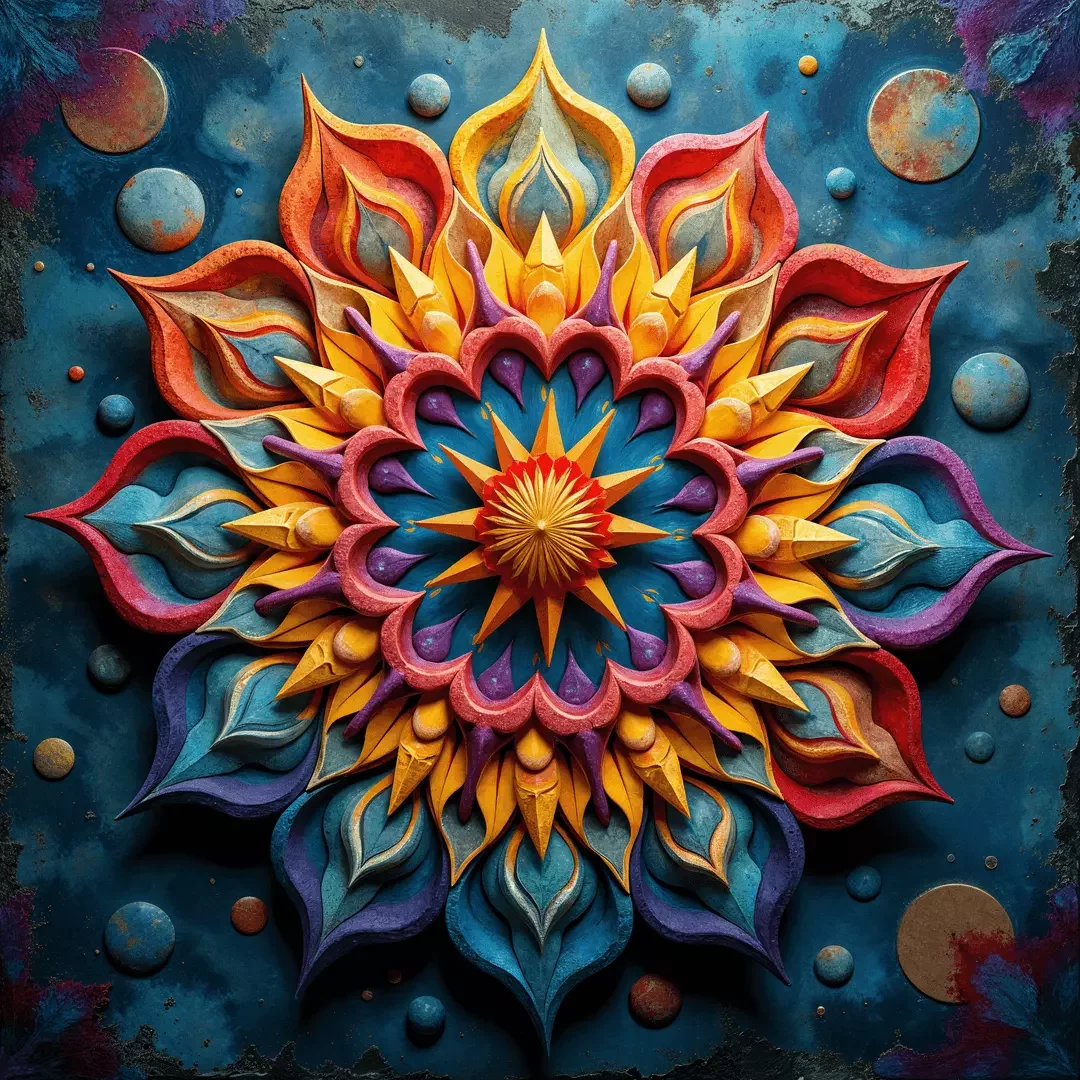 KI-Mandala-Generator - Mandala 3