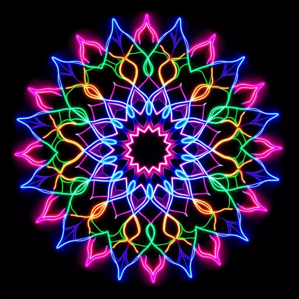 KI-Mandala-Generator - Mandala 4