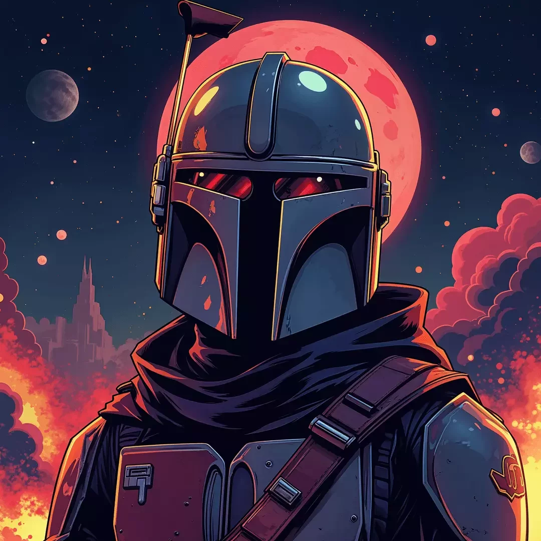 Générateur d'images Mandalorian par IA - Mandalorian 1