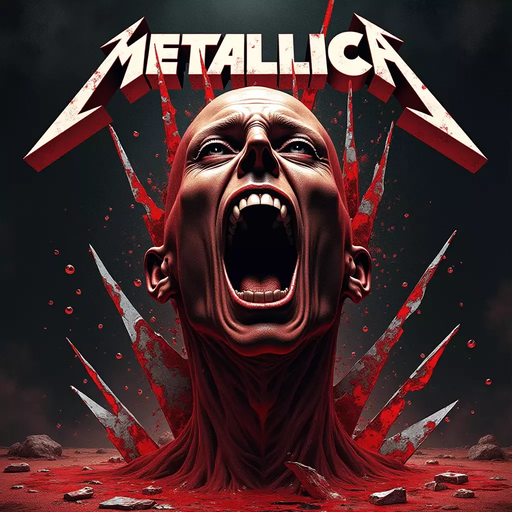 KI-Metallica-Albumcover-Generator - Metallica-Albumcover 1