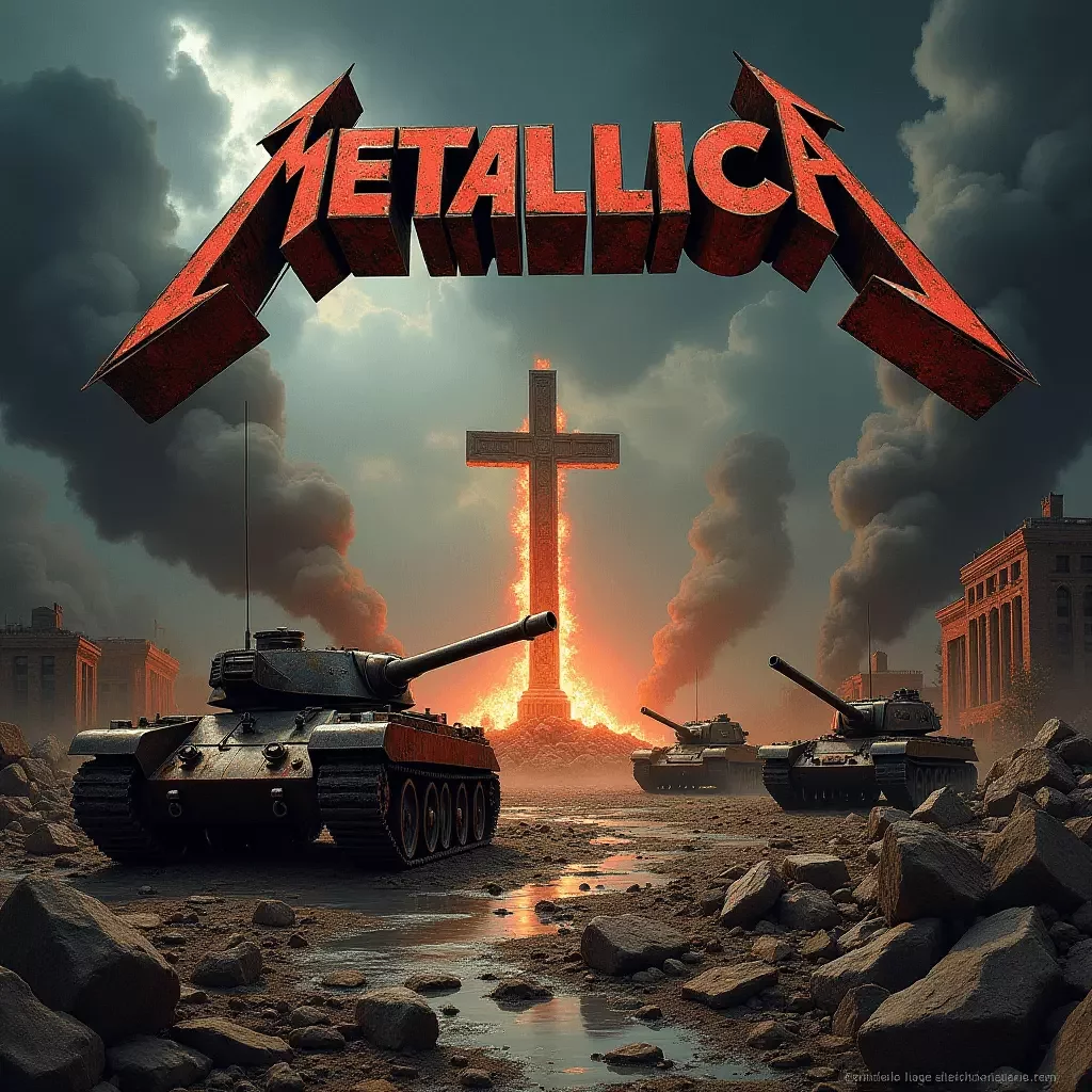 KI-Metallica-Albumcover-Generator - Metallica-Albumcover 2