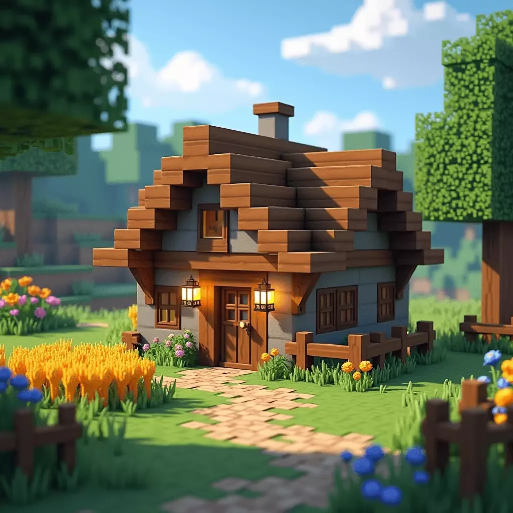 AI Minecraft house Generator - Minecraft house 2