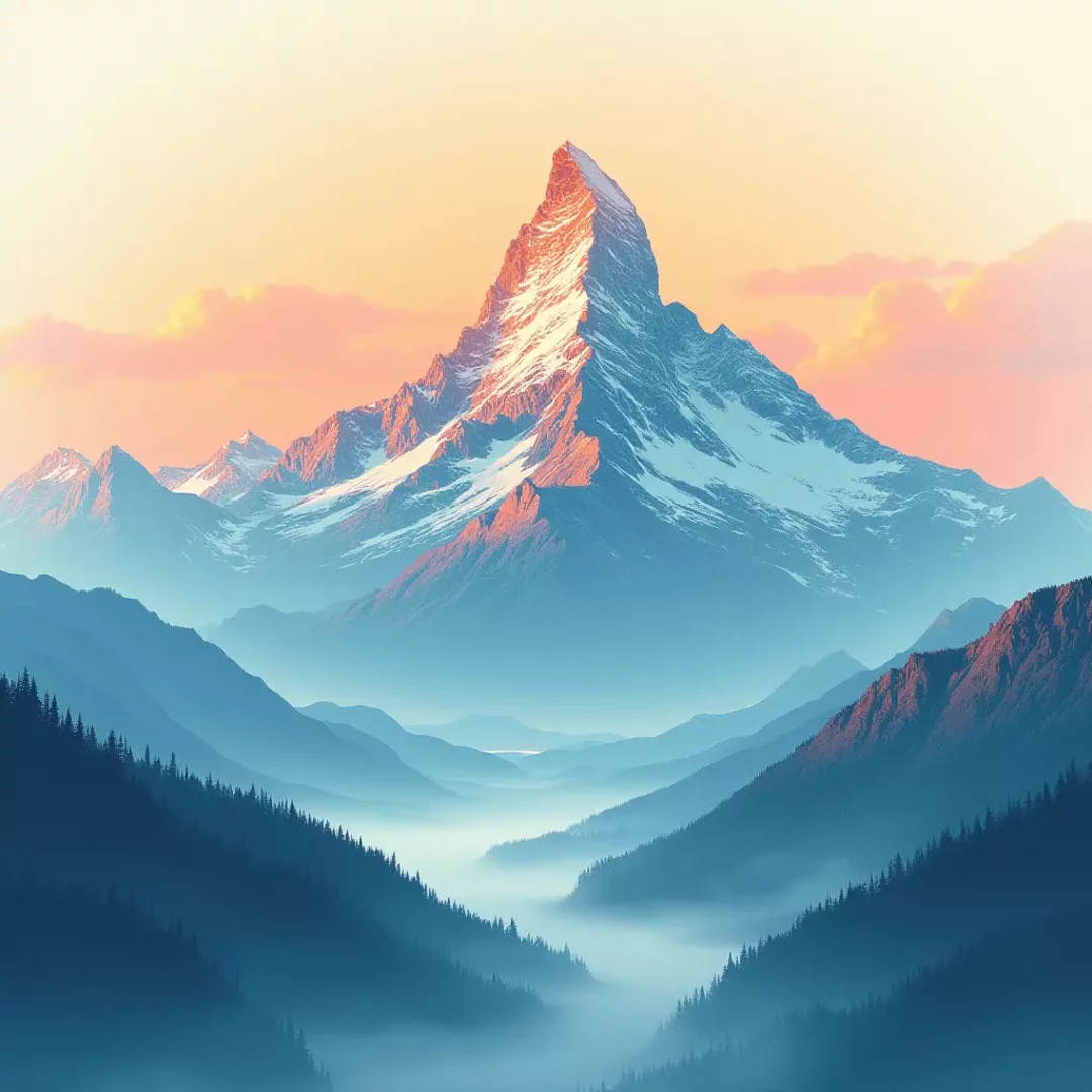 Generador de montaña con IA