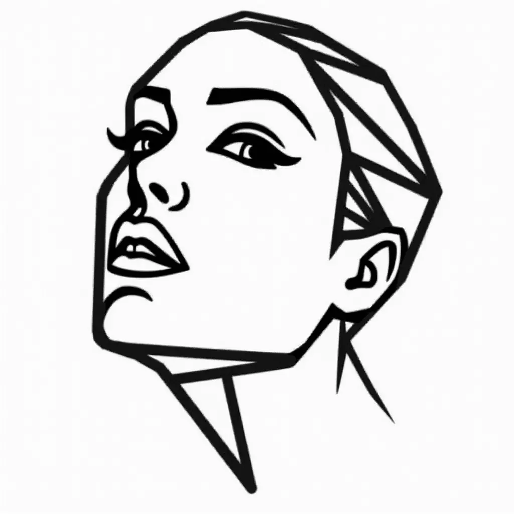 Générateur d'images Portrait au contour par IA - Portrait au contour 4