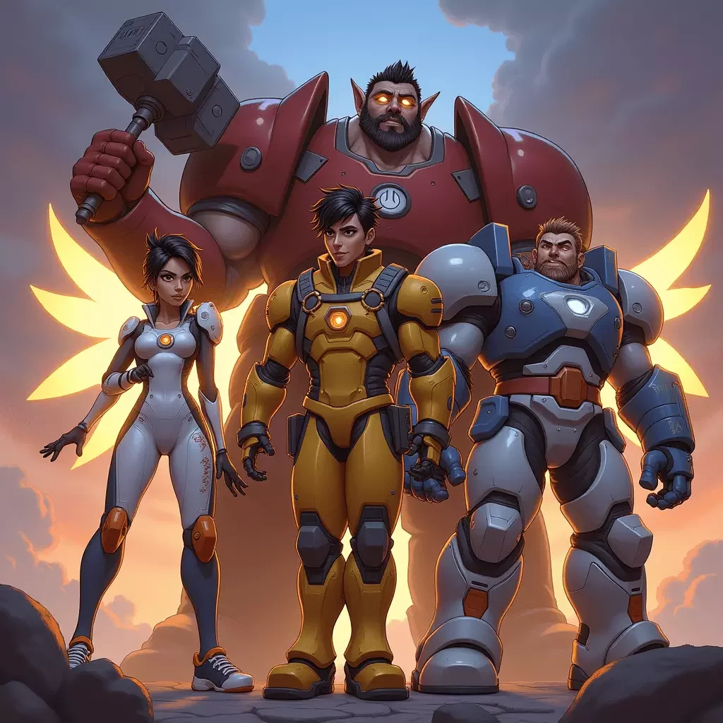 Générateur de héros OW (Overwatch) par IA - Héros OW 2