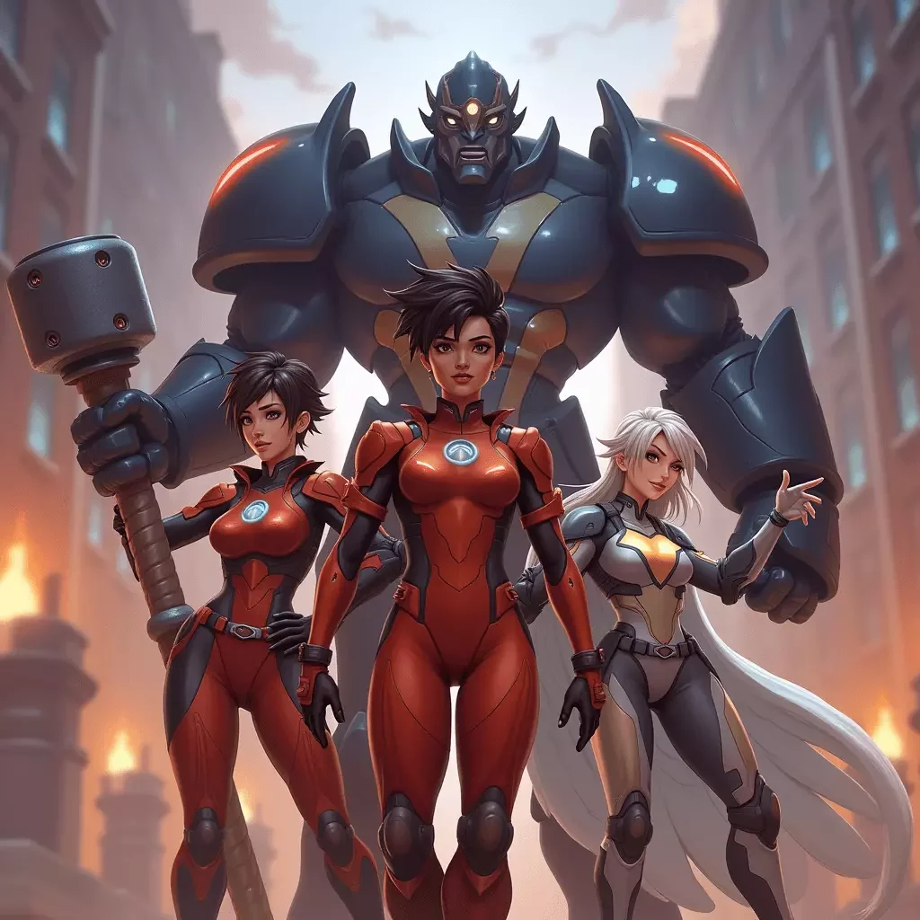 Générateur de héros OW (Overwatch) par IA - Héros OW 3