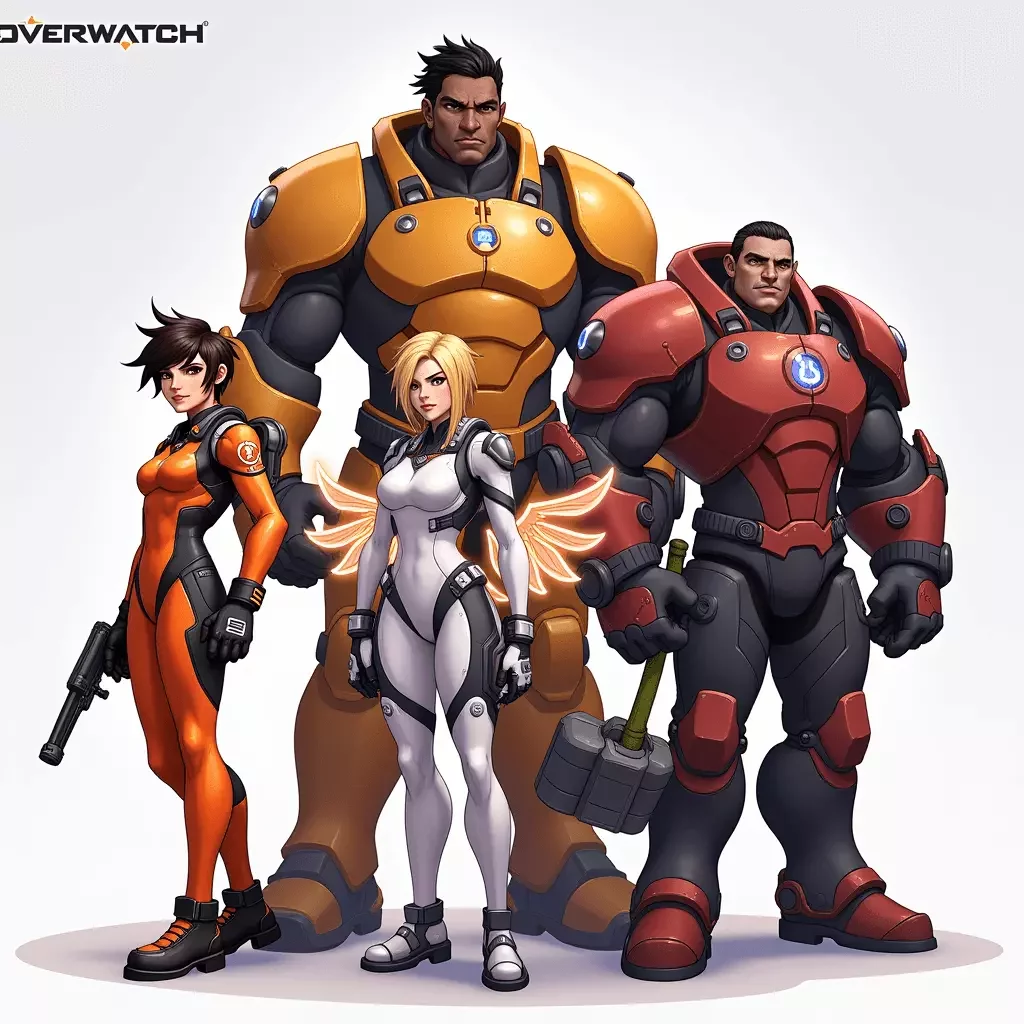 Générateur de héros OW (Overwatch) par IA - Héros OW 4