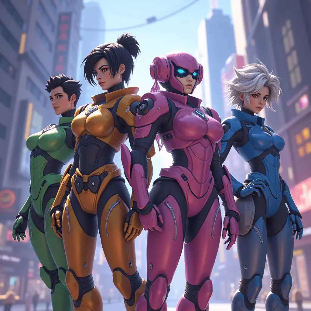 Générateur de héros OW (Overwatch) par IA - Héros OW 5