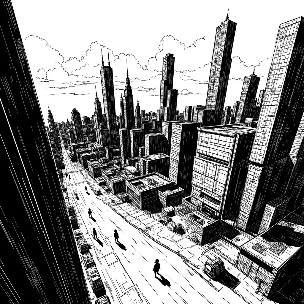 Generador de dibujo en perspectiva con IA - dibujo en perspectiva 2