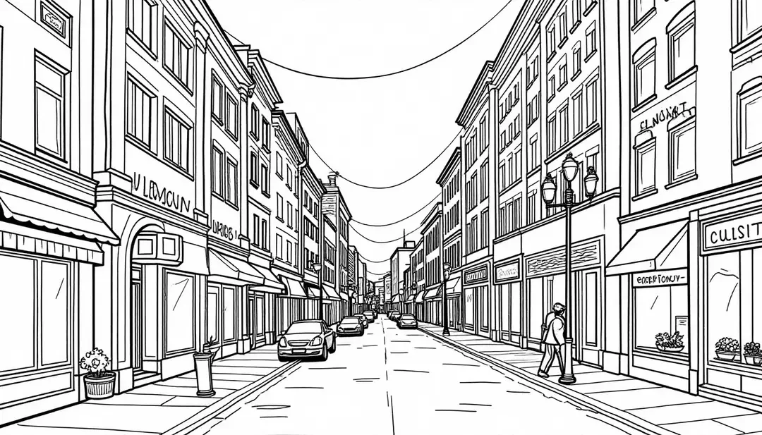 Generador de dibujo en perspectiva con IA - dibujo en perspectiva 3