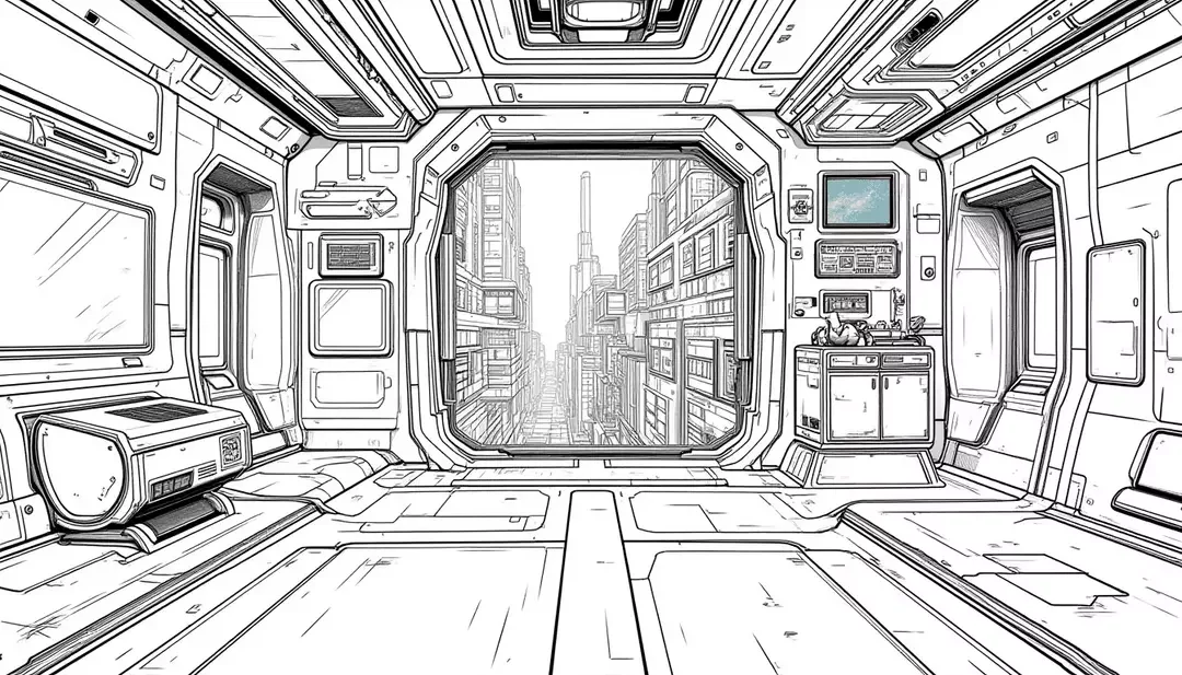 Generador de dibujo en perspectiva con IA - dibujo en perspectiva 4