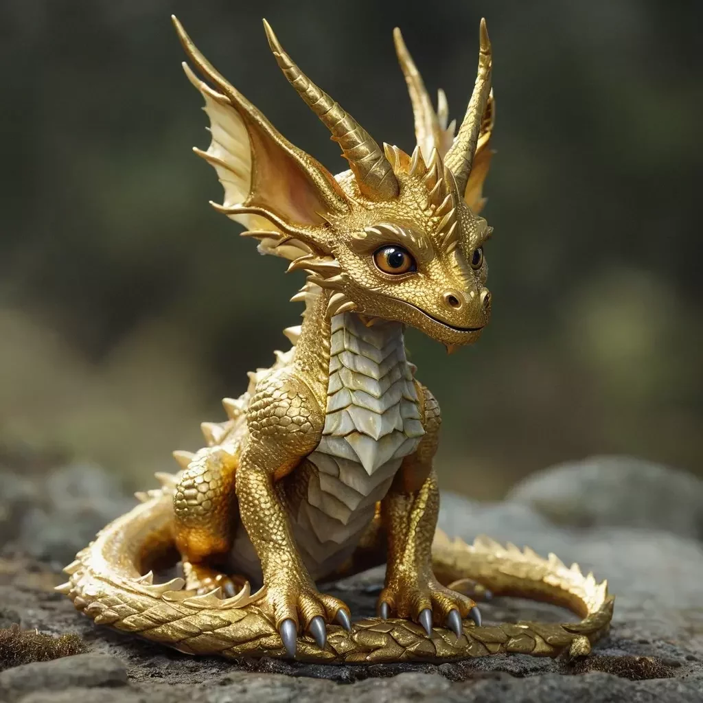 KI-Fotoeditor - img2img - Drache
