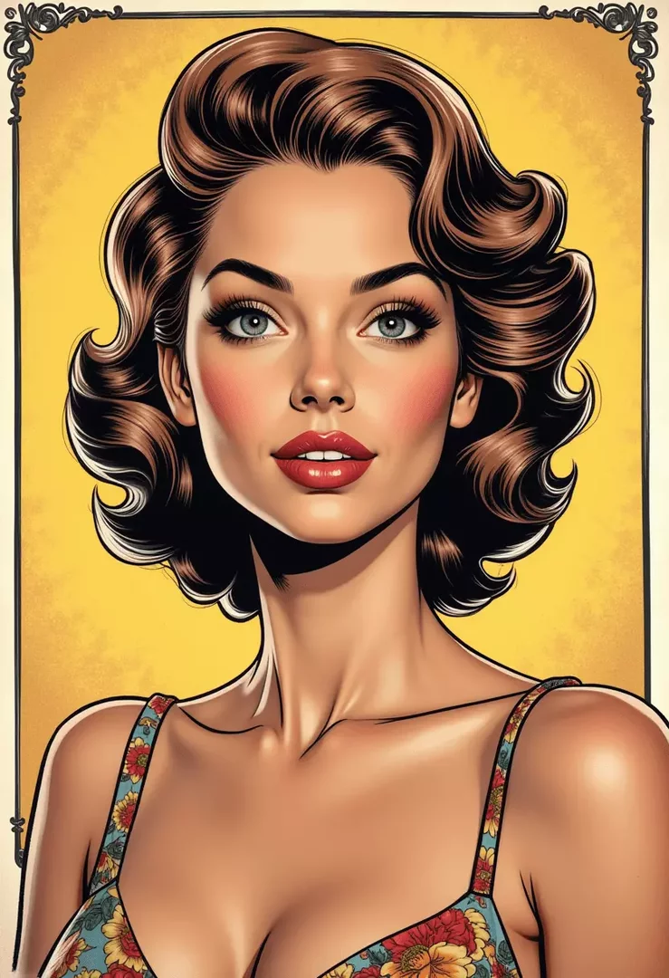 Generador de pin-up con IA - pin-up 1