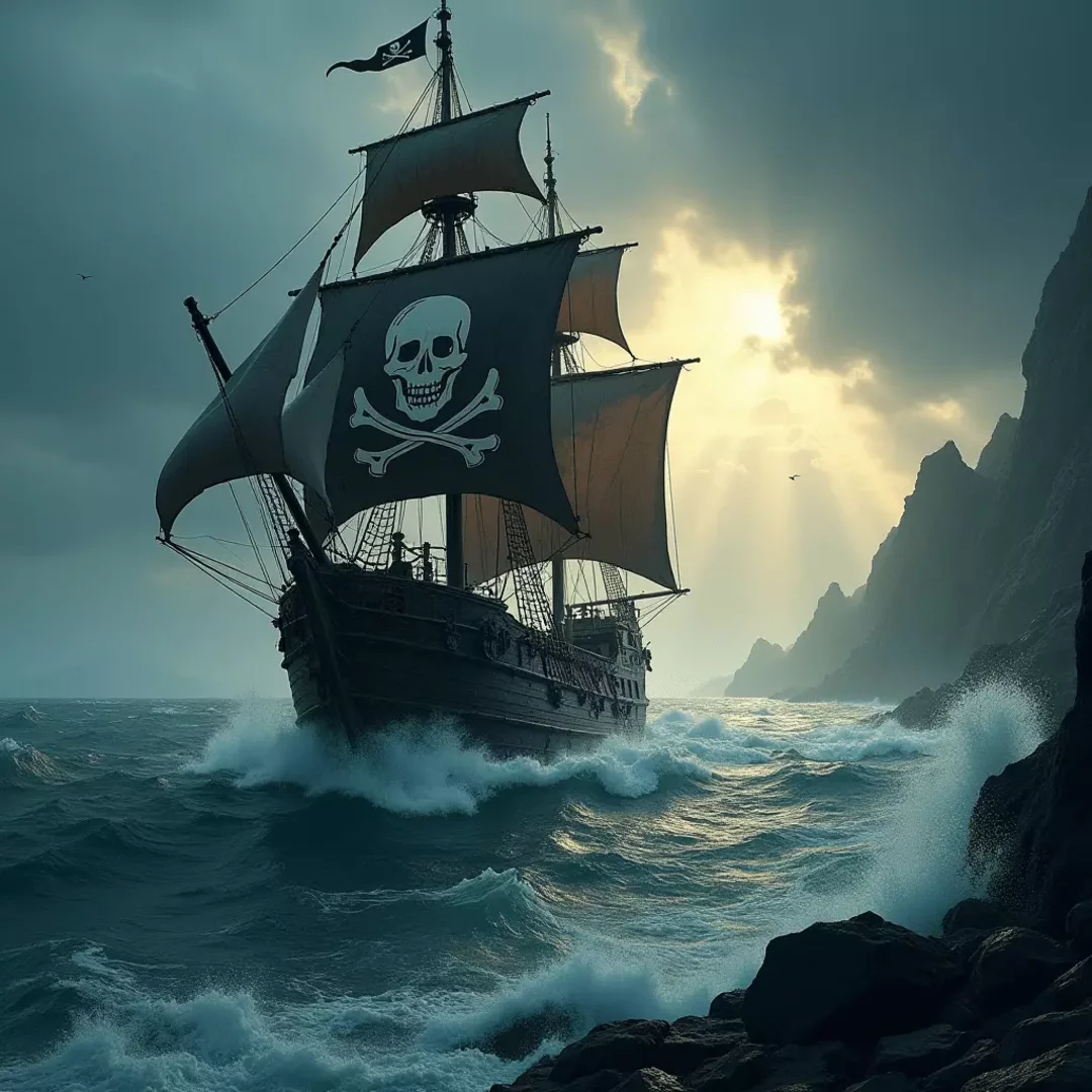 Generador de barco pirata con IA