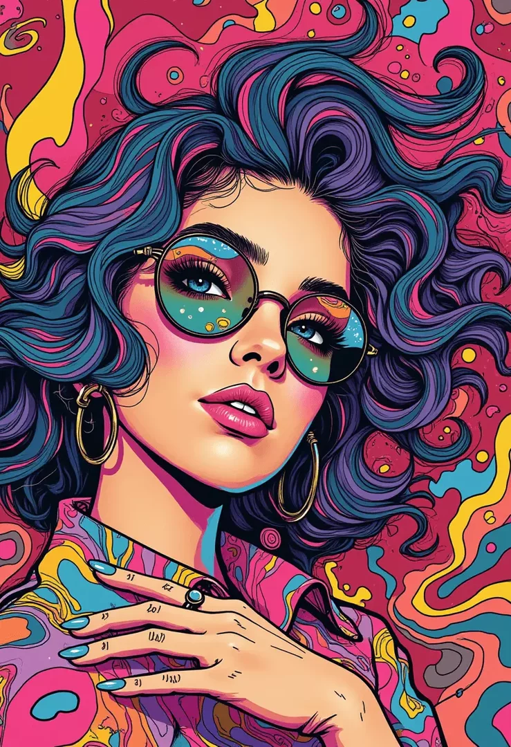 Generador de arte pop con IA - arte pop 1