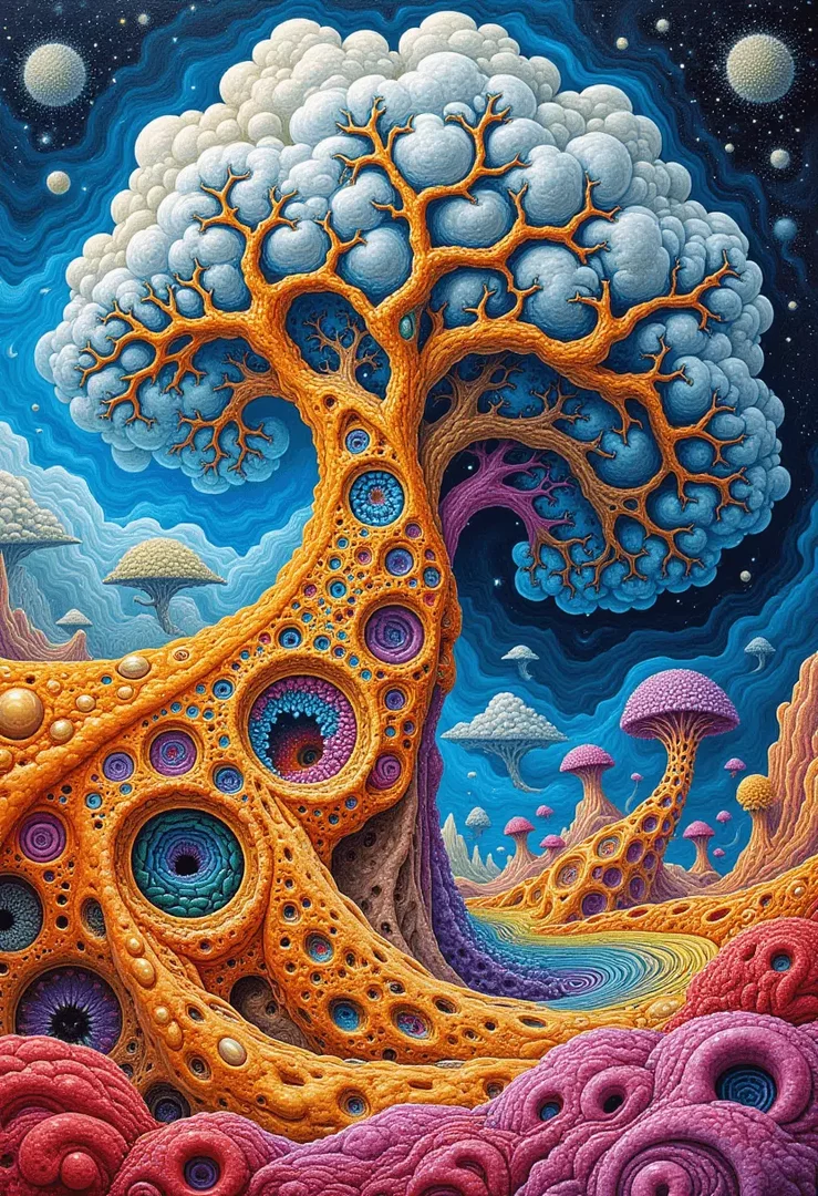 AI Psychedelic Art Generator - Psychedelic Art 2