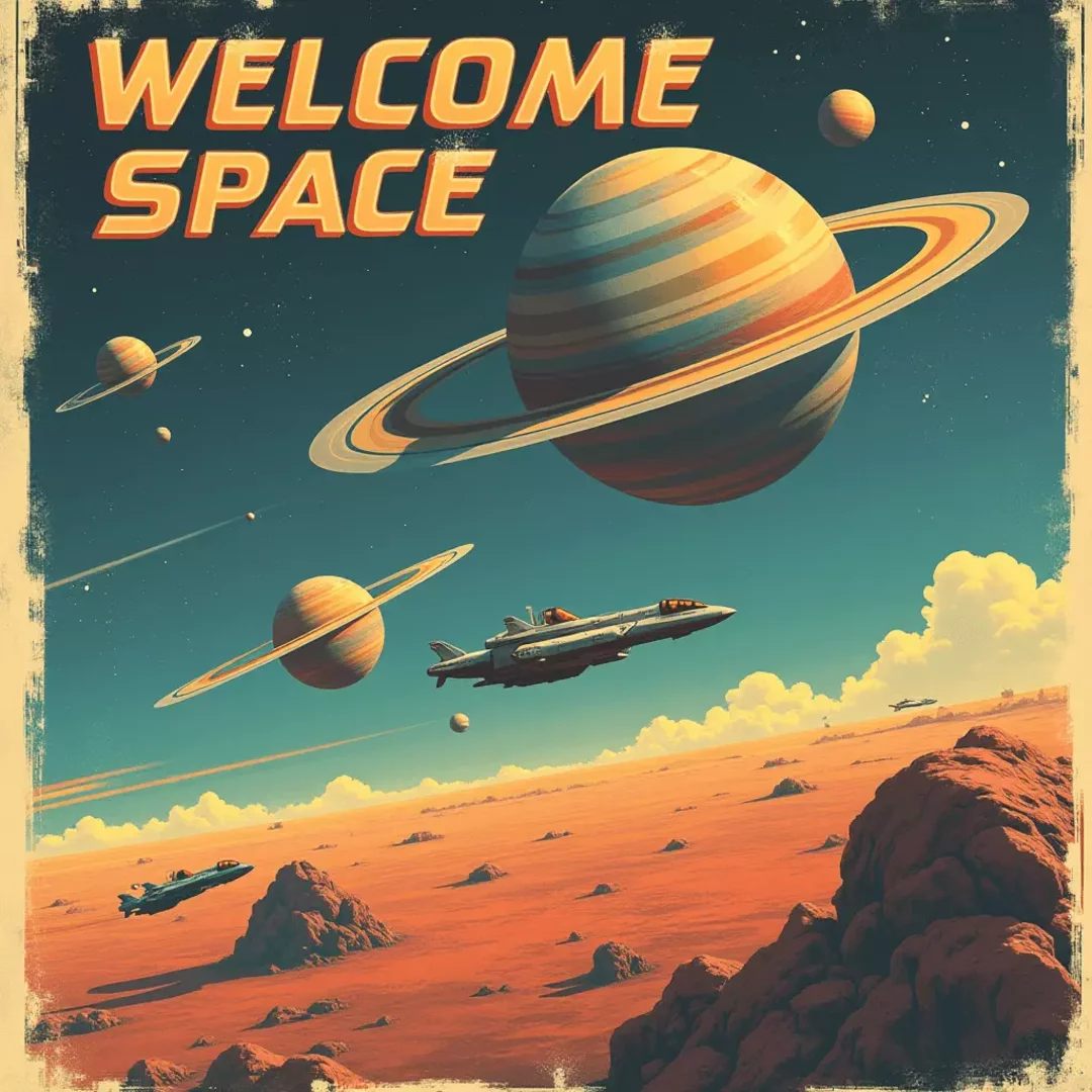 AI Retro Poster Generator